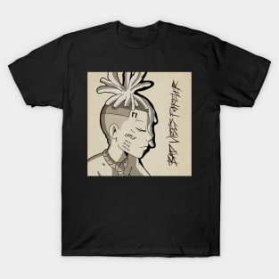 Rapper cover artwork album drawing cartoon T-Shirt